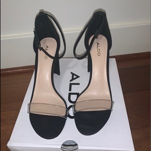 Aldo Kaadith Sandals Size 8 Black